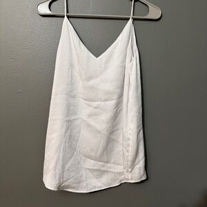 White Calvin Klein Sleeveless Top